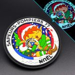 Label Karet Custom Logo Perusahaan