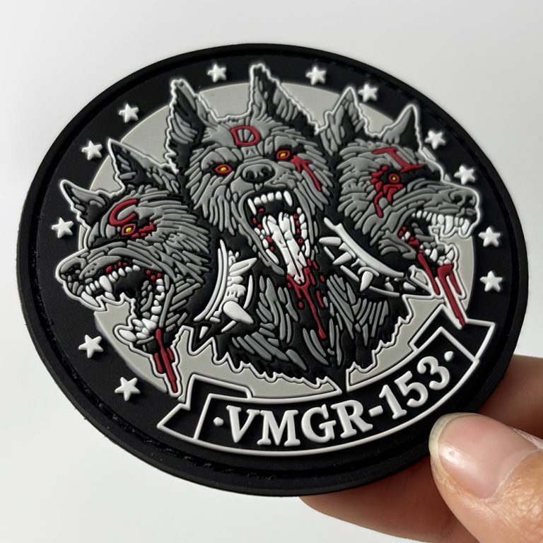 Rubber Patch Custom 3D untuk Pakaian