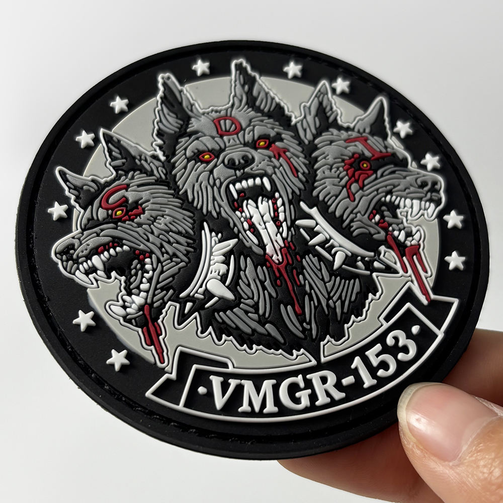 Rubber Patch Custom 3D untuk Pakaian