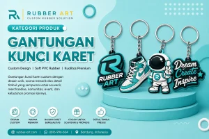 Label Karet Custom Rubber Art