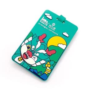 bag tag karet custom