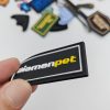 label karet custom label karet custom